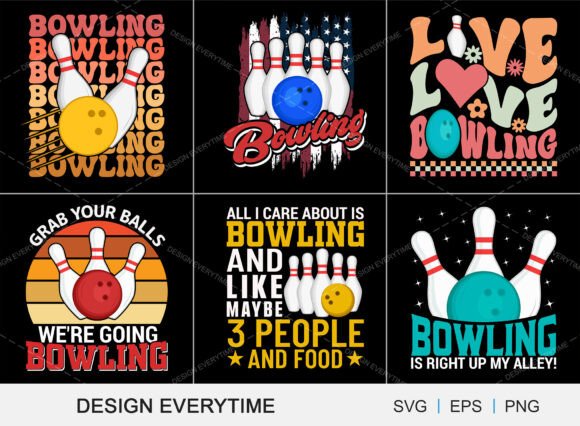 Bowling Typography SVG Design Bundle Review