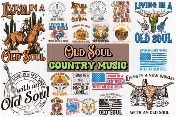 Country Music Old Soul SVG Bundle Review
