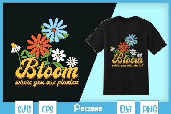 Floral Bloom Where You Are Planted SVG Review