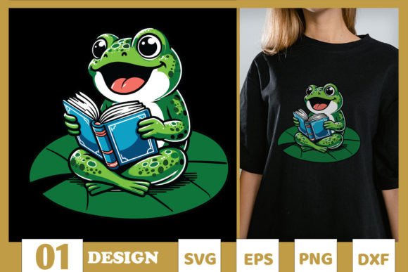 Floral Frog Cottagecore SVG Review