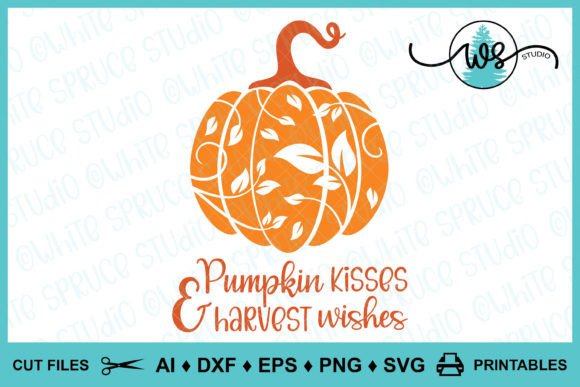 Floral Pumpkin Kisses Harvest Wishes: A Designer's Review