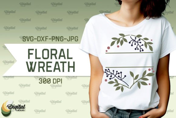 Floral Wreath SVG. Floral Frame SVG Review