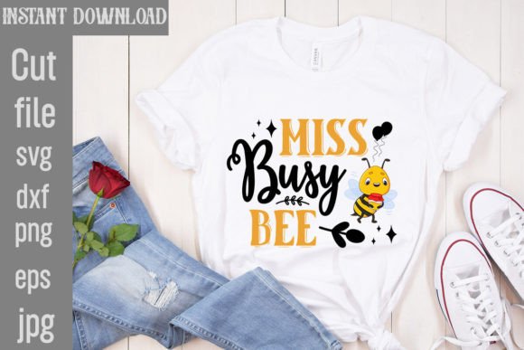 Miss Busy Bee SVG Cut File Review
