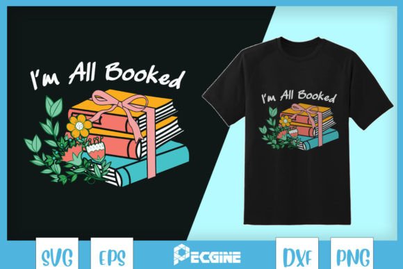Review: I m All Booked Floral Book SVG for Embroidery
