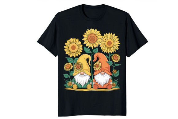 Sunflower Gnome Hippies Floral PNG Review